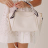 Manhattan Views Faux Leather Purse in White Image - 1
