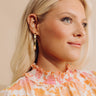Melinda Maria Ashley Lock 2 inch Hoop Earrings Image - 1