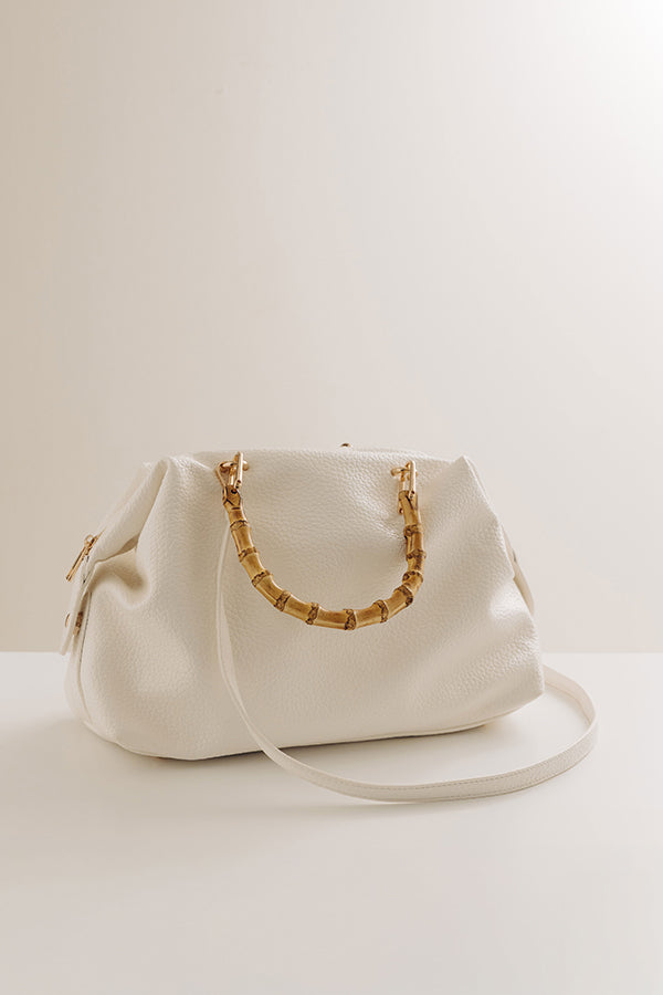 Classic Moment Faux Leather Tote Image - 1