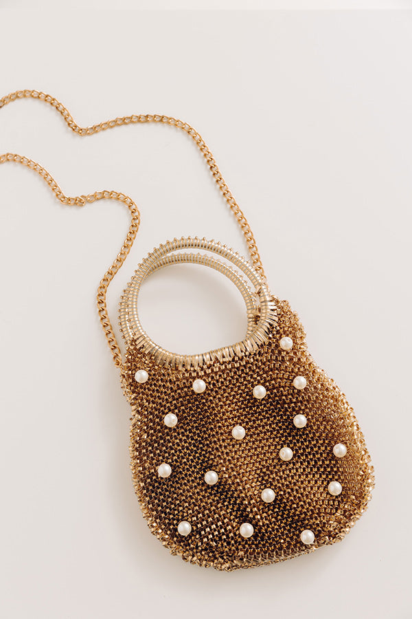 Travel, Lightly Pearl Embellished Jelly Purse Image - 2