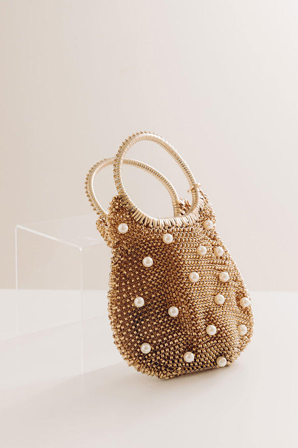 Travel, Lightly Pearl Embellished Jelly Purse Image - 3