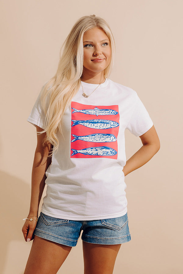 Seaside Market Graphic Tee Image - 1