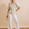 Sweet Grace Gingham Top Image - 1