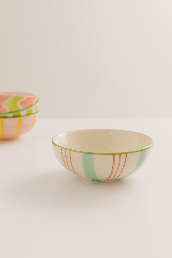 Pop Of Color Stoneware Condiments Bowl Set Image - 3