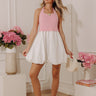 Sweet Chic Style Knit Bubble Mini Dress Image - 1