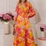 Watercolor Daydream Kimono Maxi Dress Image - 1