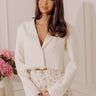 Polished Staple Lace Trim Crop Blazer Image - 1