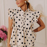 Chic Spotlight Peplum Top Image - 1