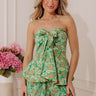 Vacation Muse Floral Tube Top Image - 1