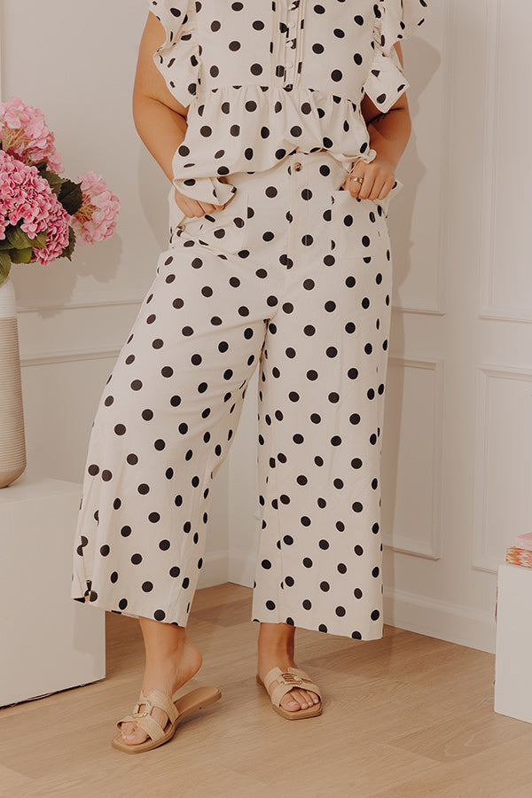 Chic Spotlight High Waist Wide Leg Pants Curves