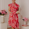 Floral Keepsake Eyelet Midi Dress Curves Image - 1
