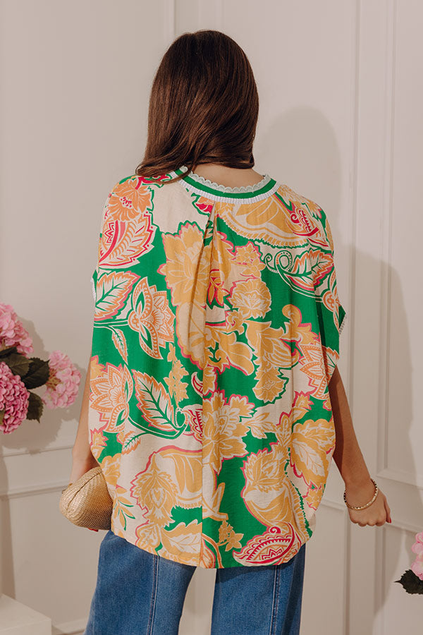 Vacay Ready Floral Shift Top Image - 5