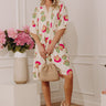 Playful Petals Floral Mini Dress Image - 1