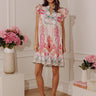 Blossom Whisper Floral Mini Dress Image - 1