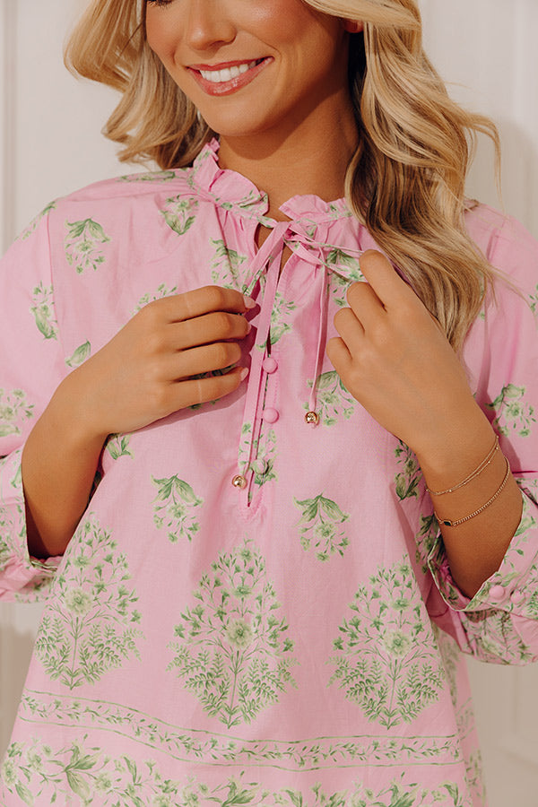 Garden Party Muse Floral Top Image - 2