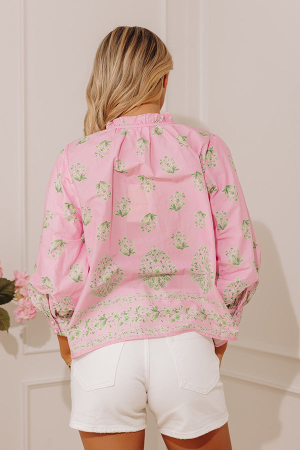 Garden Party Muse Floral Top Image - 5