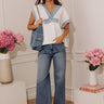 Effortless Mood Waffle Knit Sweater Top Image - 1