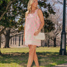 Fresh Start Chic Floral Denim Mini Dress Image - 1