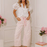 The Adeline High Waist Barrel Leg Jeans Image - 1