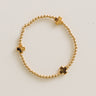 Enewton Signature Cross 3mm Gold Bracelet Image - 1