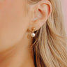Enewton Classic 8mm Ball Drop Stud Earrings in Pearl Image - 1