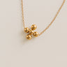 Enewton Signature Cross Beaded Gold Necklace in 4mm Image - 1