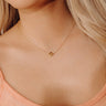 Enewton Signature Cross Gold Necklace in Gold Image - 1