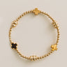 Enewton Signature Cross Gold and Admire Gold 3mm Gold Bracelet Image - 1