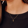 Enewton Signature Cross Gold Charm Necklace Image - 1