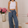 The Molly Midrise Polka Dot Barrel Leg Jean Image - 1