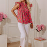 Out With The Girls Floral Top in Pink Image - 1