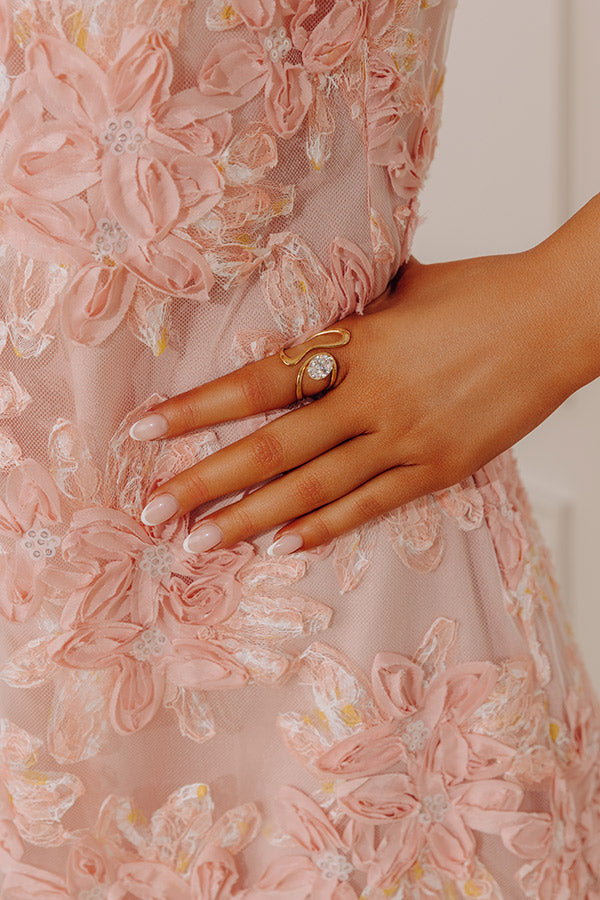 Art Deco District Water Resistant Ring