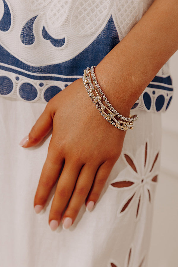 City Muse Layered Magnetic Bracelet Image - 3