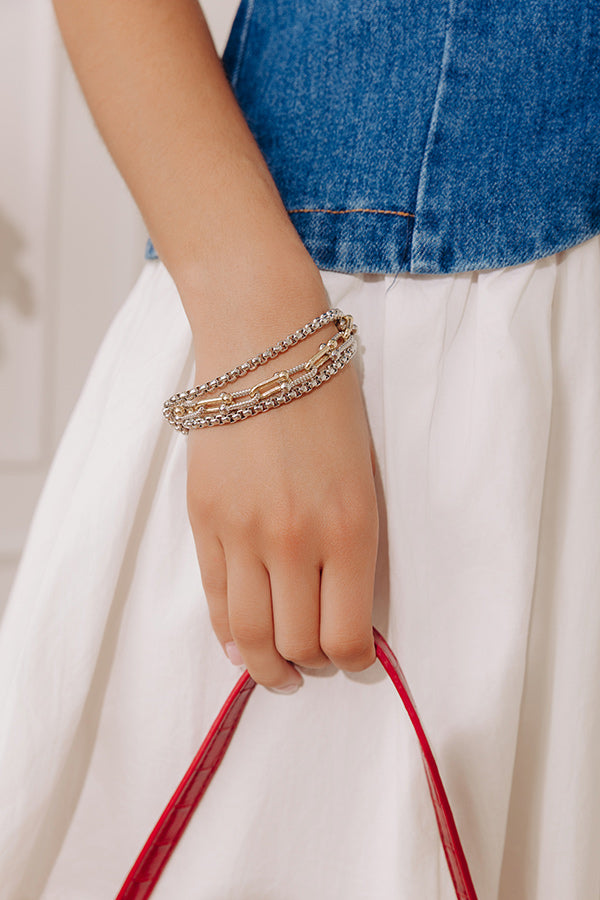 City Muse Layered Magnetic Bracelet Image - 1
