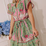 Positano Garden Floral Mini Dress Image - 1
