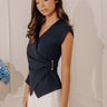 Penthouse Edit Surplice Knit Top Image - 1