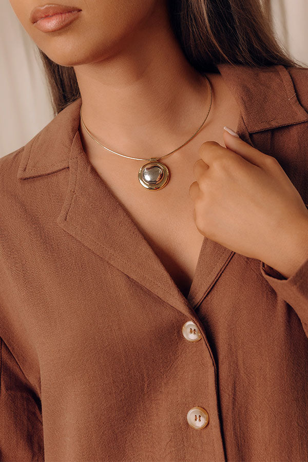 Right On Cue Necklace