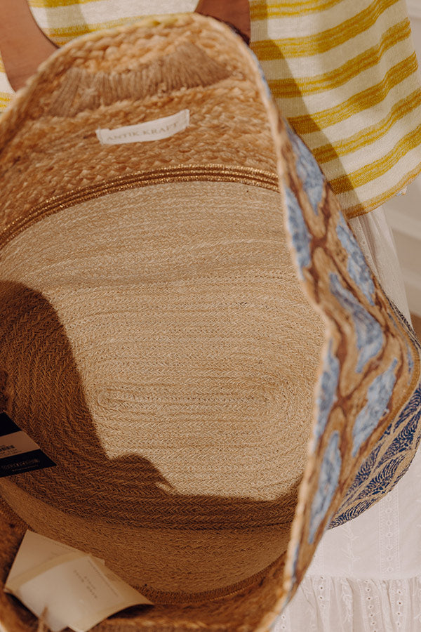 Cruise Ready Jute Tote Image - 2