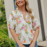 Sweet Court Floral Top Image - 1