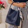 Yacht Club Chic Faux Leather Tote Image - 1