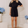 Casual Look Scuba Mini Dress Image - 1