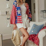 Star Spangled Chic Knit Cardigan Image - 1
