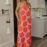 Shell Coast Reverie Linen-Blend Midi Dress Image - 1