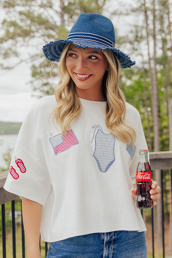 Sunny Days Chic Raffia Woven Fedora