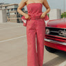 Soho Picnic High Waist Gingham Wide Leg Pants Image - 1