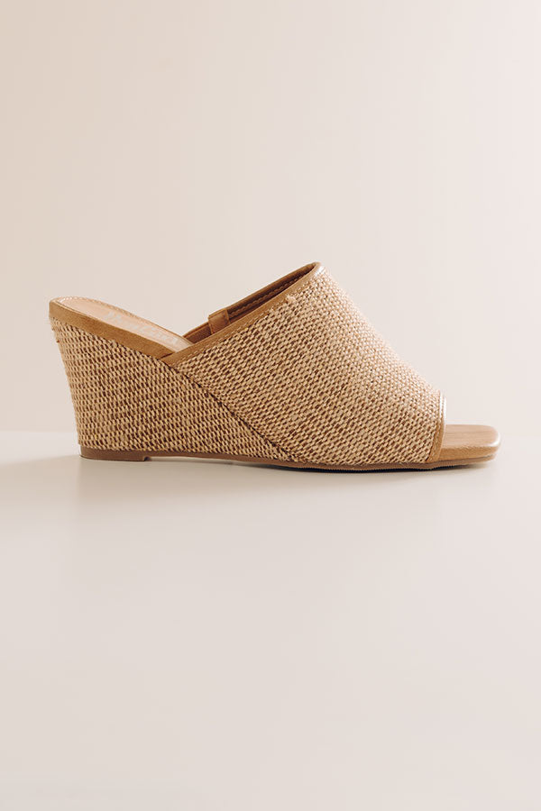 Kiss Me Jute Woven Wedge
