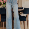HIDDEN JEANS Ivy High Waist Studded Wide Leg Jean Image - 1