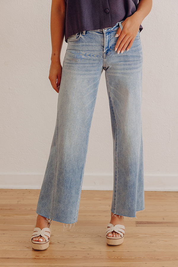 Hidden Jeans Adelaide Midrise Wide Leg Jean