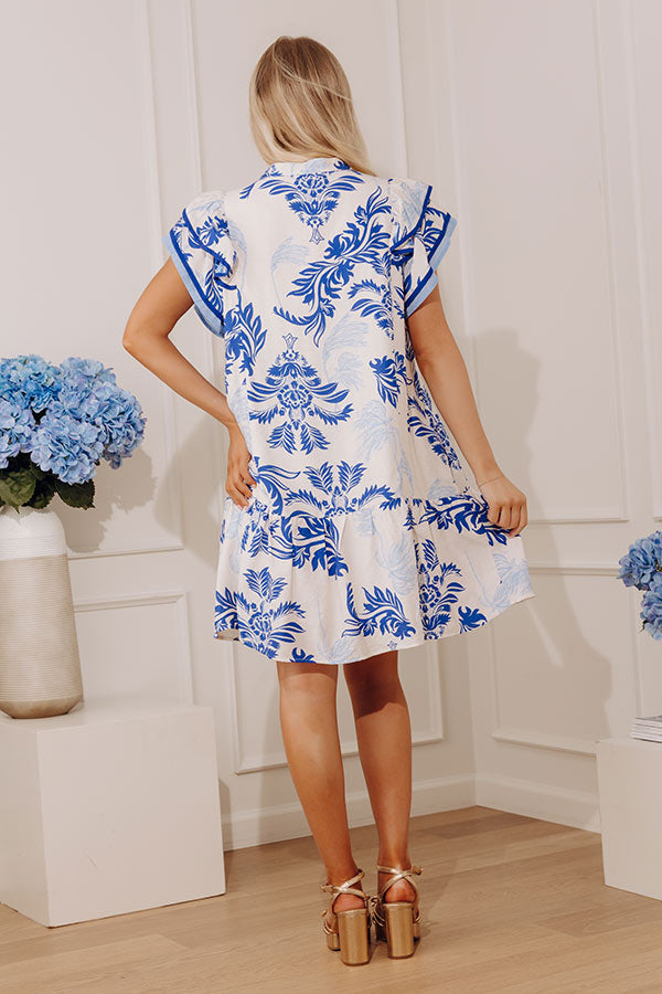 Cruise Bound Floral Mini Dress Image - 3