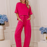 Soft Reset High Waist Barrel Leg Pants Image - 1
